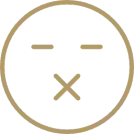 Geheimnis Emoji in gold