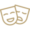 mask icon theater masken